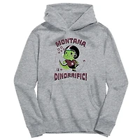 Youth Vive La Fete Gray Montana Grizzlies Dino-Rrific Pullover Hoodie