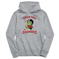 Youth Vive La Fete Gray Texas Tech Red Raiders Dino-Rrific Pullover Hoodie