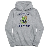 Youth Vive La Fete Gray Montana State Bobcats Dino-Rrific Pullover Hoodie