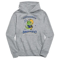 Youth Vive La Fete Gray Pitt Panthers Dino-Rrific Pullover Hoodie