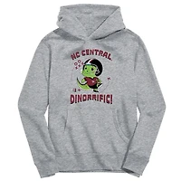 Youth Vive La Fete Gray North Carolina Central Eagles Dino-Rrific Pullover Hoodie