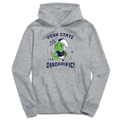 Youth Vive La Fete Gray Penn State Nittany Lions Dino-Rrific Pullover Hoodie