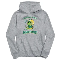 Youth Vive La Fete Gray Norfolk State Spartans Dino-Rrific Pullover Hoodie