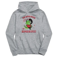 Youth Vive La Fete Gray San Diego State Aztecs Dino-Rrific Pullover Hoodie