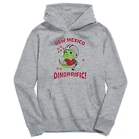 Youth Vive La Fete Gray New Mexico Lobos Dino-Rrific Pullover Hoodie