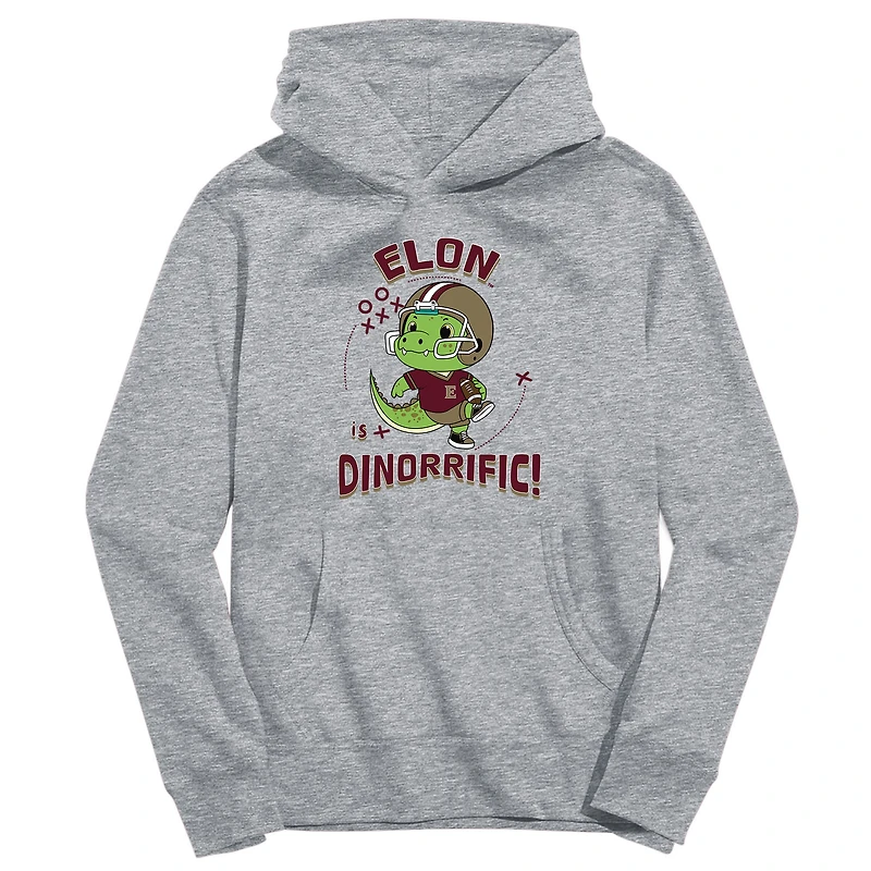 Toddler Vive La Fete Gray Elon Phoenix Dino-Rrific Pullover Hoodie
