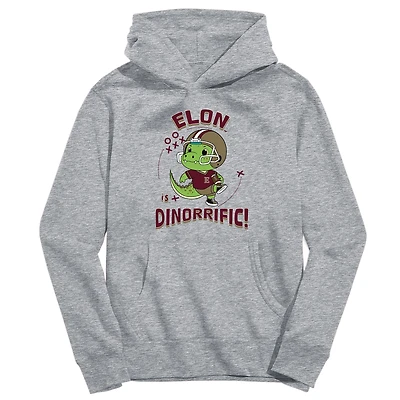 Toddler Vive La Fete Gray Elon Phoenix Dino-Rrific Pullover Hoodie