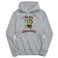 Toddler Vive La Fete Gray Elon Phoenix Dino-Rrific Pullover Hoodie