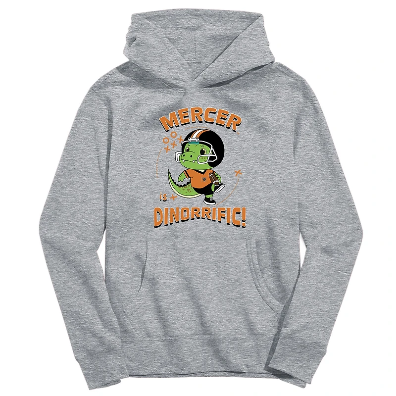 Toddler Vive La Fete Gray Mercer Bears Dino-Rrific Pullover Hoodie