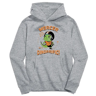 Toddler Vive La Fete Gray Mercer Bears Dino-Rrific Pullover Hoodie