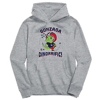 Toddler Vive La Fete Gray Gonzaga Bulldogs Dino-Rrific Pullover Hoodie