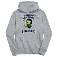 Toddler Vive La Fete Gray Howard Bison Dino-Rrific Pullover Hoodie