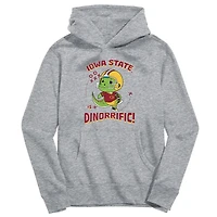 Toddler Vive La Fete Gray Iowa State Cyclones Dino-Rrific Pullover Hoodie