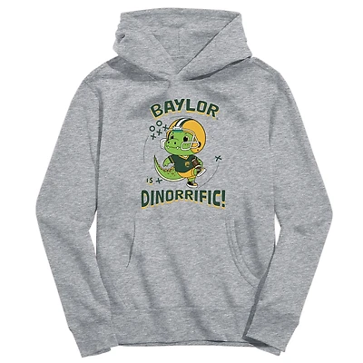 Toddler Vive La Fete Gray Baylor Bears Dino-Rrific Pullover Hoodie