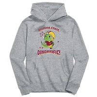 Toddler Vive La Fete Gray Arizona State Sun Devils Dino-Rrific Pullover Hoodie