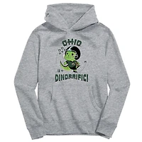 Toddler Vive La Fete Gray Ohio Bobcats Dino-Rrific Pullover Hoodie