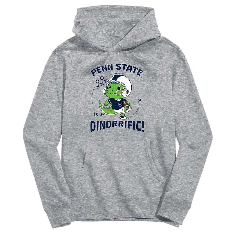 Toddler Vive La Fete Gray Penn State Nittany Lions Dino-Rrific Pullover Hoodie