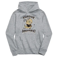 Toddler Vive La Fete Gray Purdue Boilermakers Dino-Rrific Pullover Hoodie