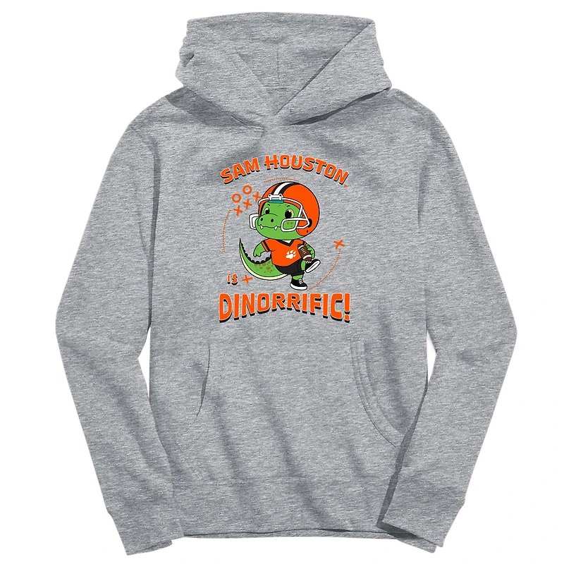Toddler Vive La Fete Gray Sam Houston State Bearkats Dino-Rrific Pullover Hoodie
