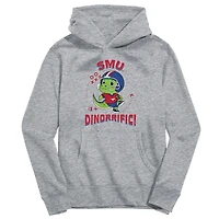 Toddler Vive La Fete Gray SMU Mustangs Dino-Rrific Pullover Hoodie