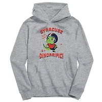 Toddler Vive La Fete Gray Syracuse Orange Dino-Rrific Pullover Hoodie