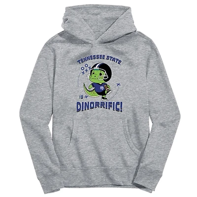 Toddler Vive La Fete Gray Tennessee State Tigers Dino-Rrific Pullover Hoodie
