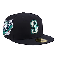 Men's New Era  Navy Seattle Mariners Hidden Hit 59FIFTY Fitted Hat