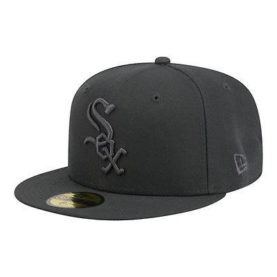 Men's New Era Charcoal Chicago White Sox Color Pack 59FIFTY Fitted Hat