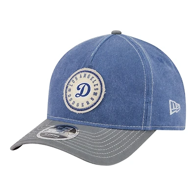 Men's New Era  Royal/Gray Los Angeles Dodgers Felt M-Crown 9FORTY Adjustable Hat