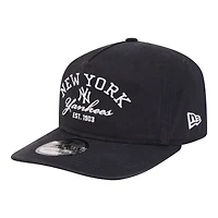 Men's New Era Navy New York Yankees Stacked 19TWENTY Adjustable Hat