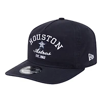 Men's New Era Navy Houston Astros Stacked 19TWENTY Adjustable Hat