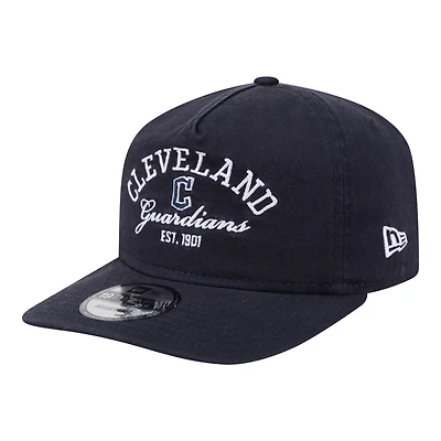 Men's New Era Navy Cleveland Guardians Stacked 19TWENTY Adjustable Hat