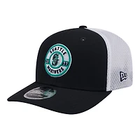 Men's New Era  Navy Seattle Mariners Active 9SEVENTY Adjustable Trucker Hat