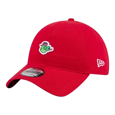 Men's New Era  Red Philadelphia Phillies Mascot 9TWENTY Adjustable Hat