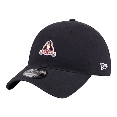 Men's New Era  Navy Atlanta Braves Mascot 9TWENTY Adjustable Hat