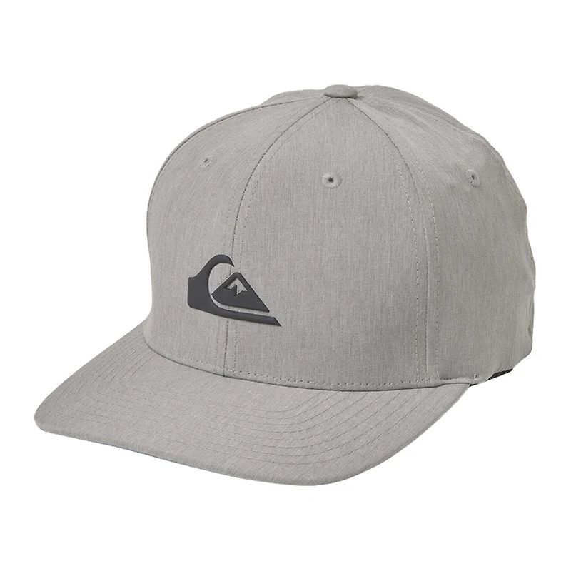 Men's Quiksilver  Heather Gray Amped Up Flex Hat