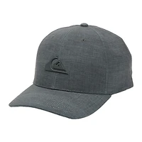Men's Quiksilver  Heather Charcoal Amped Up Flex Hat