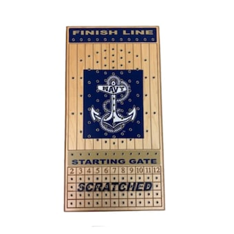 Brown Navy Midshipmen Horseracing Game