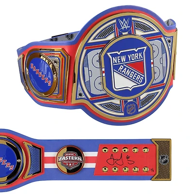 Jaromir Jagr New York Rangers Autographed WWE Legacy Title Belt - Limited Edition #5/5