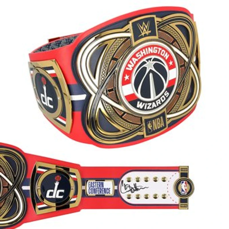 Chris Webber Washington Wizards Autographed WWE Legacy Title Belt
