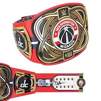 Chris Webber Washington Wizards Autographed WWE Legacy Title Belt