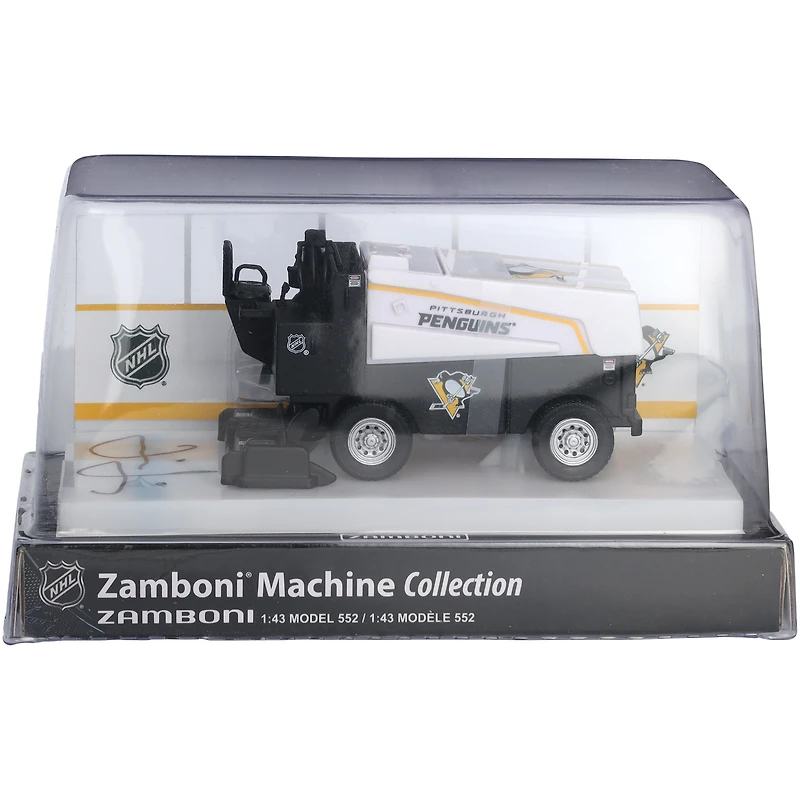 Jaromir Jagr Pittsburgh Penguins Autographed 1:43 Scale Die-Cast Zamboni