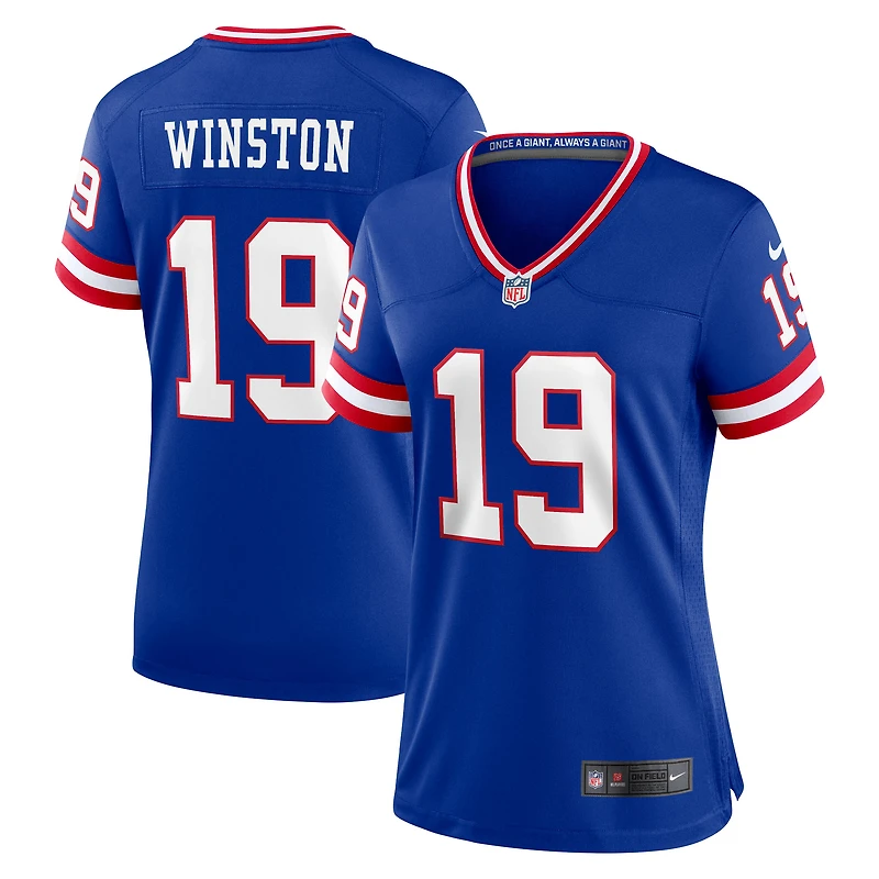 Women's Nike Jameis Winston  Royal New York Giants Game Jersey
