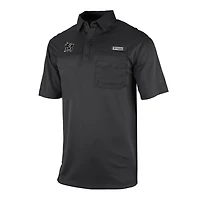 Men's Columbia Miami Marlins Flycaster Pocket Polo