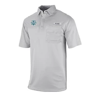 Men's Columbia Gray Seattle Mariners Flycaster Pocket Polo
