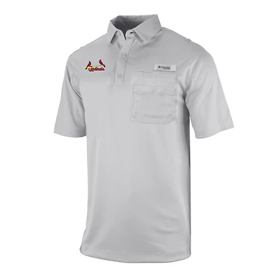 Men's Columbia St. Louis Cardinals Flycaster Pocket Polo