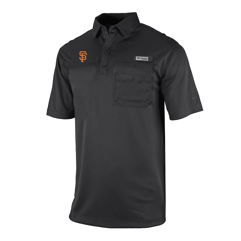 Men's Columbia San Francisco Giants Flycaster Pocket Polo