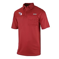 Men's Columbia Cleveland Guardians Flycaster Pocket Polo