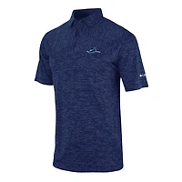 Men's Columbia Navy Tampa Bay Rays Heading Out Polo