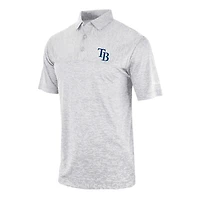 Men's Columbia Gray Tampa Bay Rays Heading Out Polo